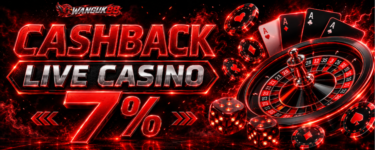 BONUS CASHBACK 7%